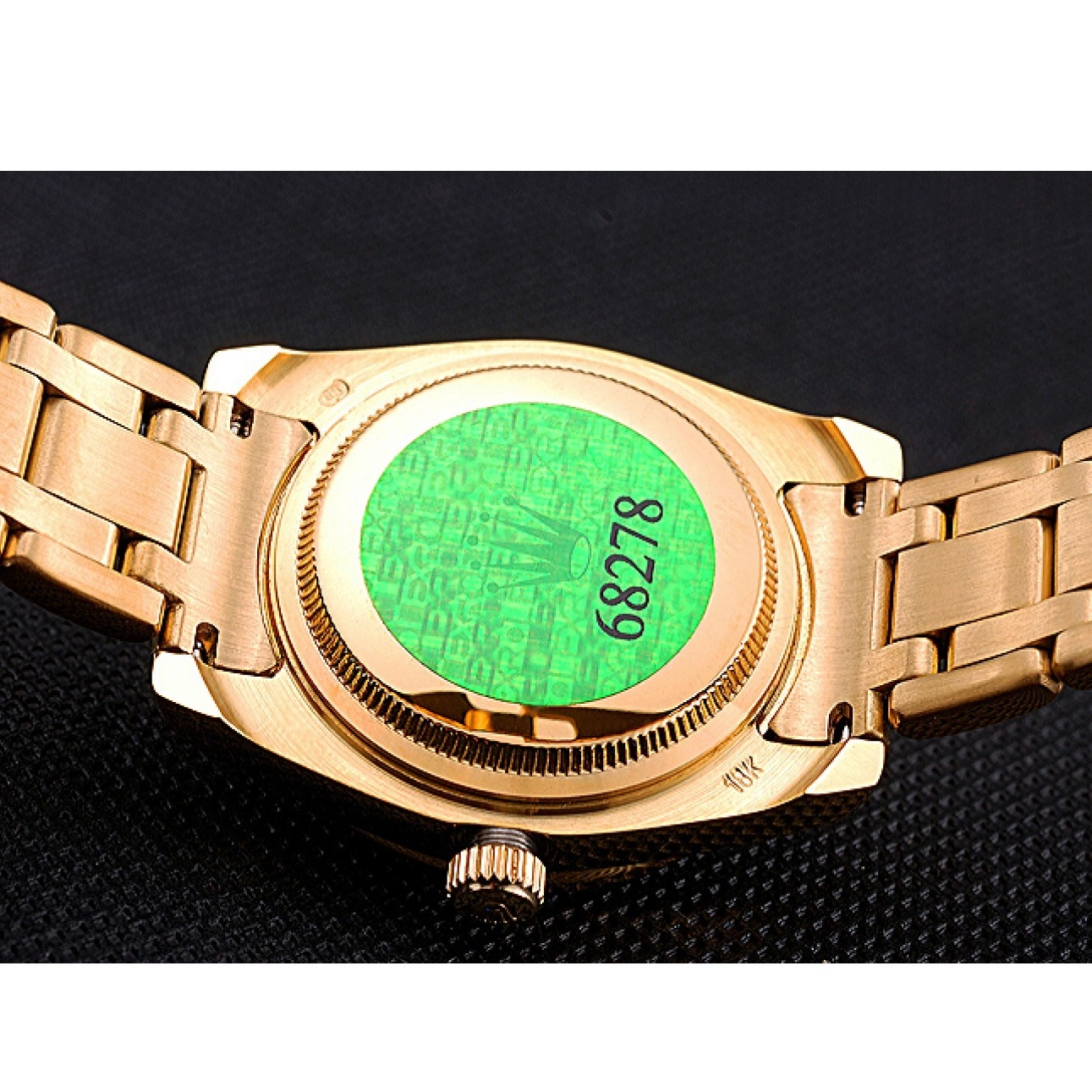 AAA Replica Watches Diamond Pink Bracelet Gold Bezel Dial Case And Rolex 622835 Jewels Datejust 0514